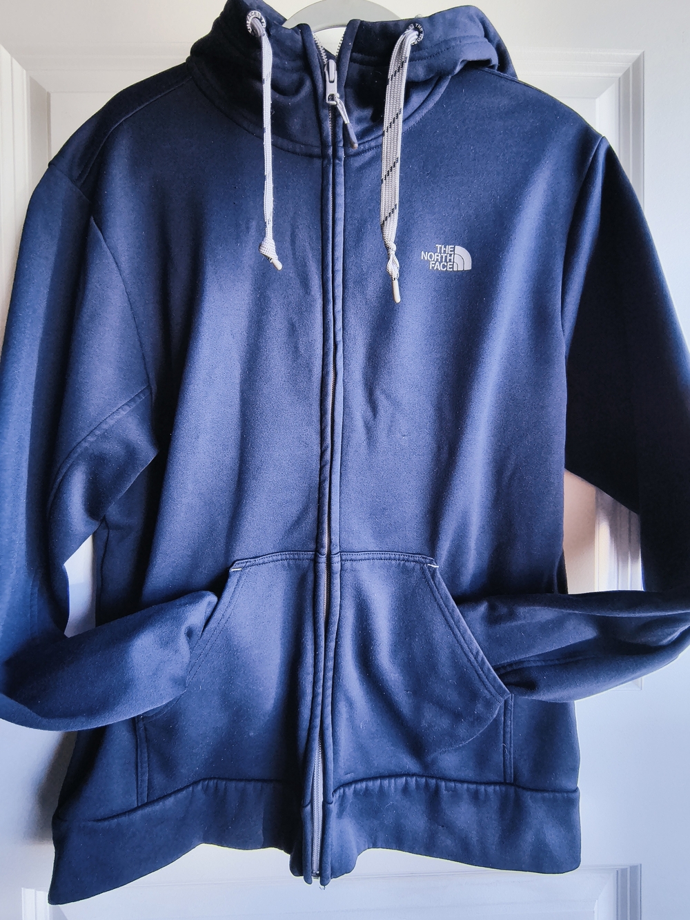 The North Face Men’s Navy Full-Zip Hoodie Jacket